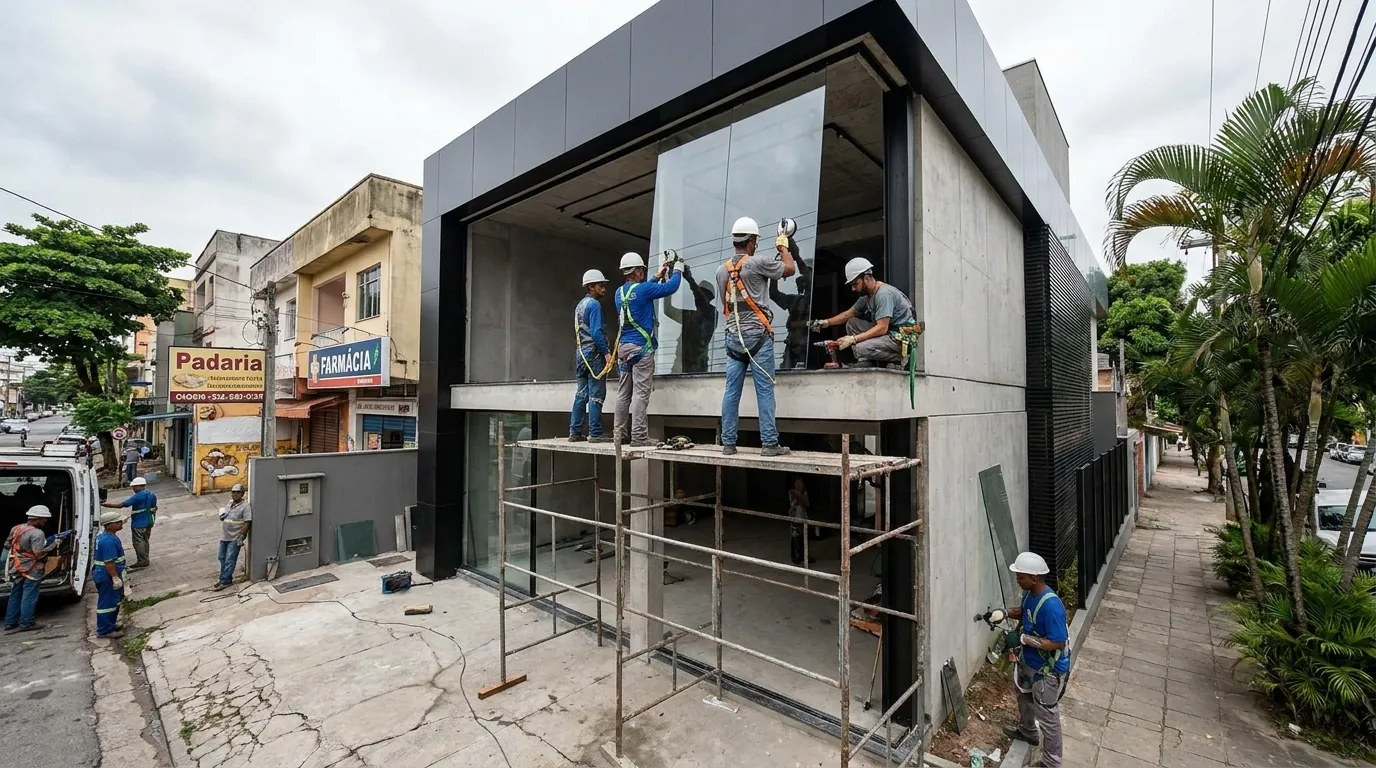 Fachadas para Lojas e Empresas em Osasco‑SP
