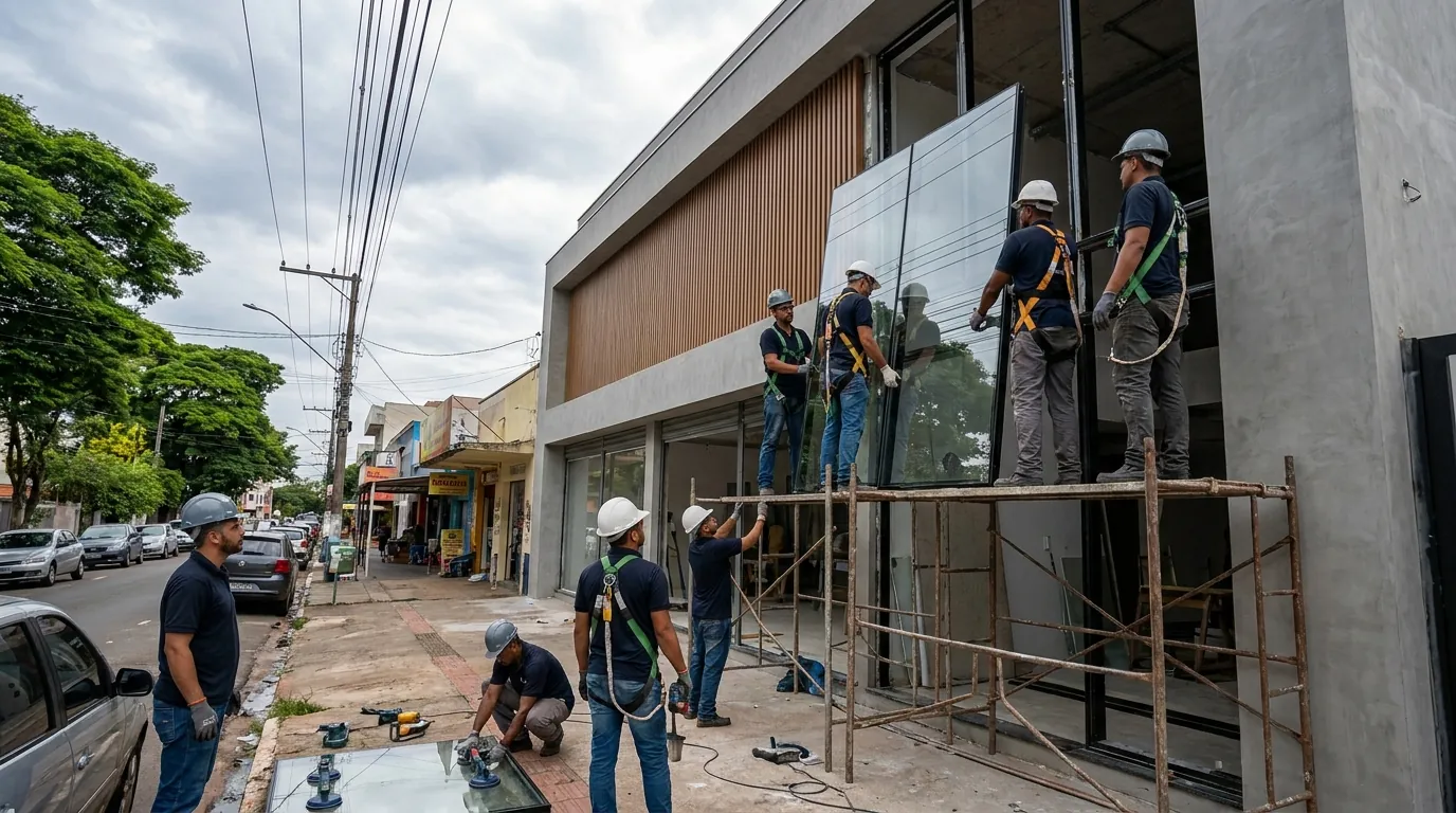 Fachada de Vidro em Osasco‑SP